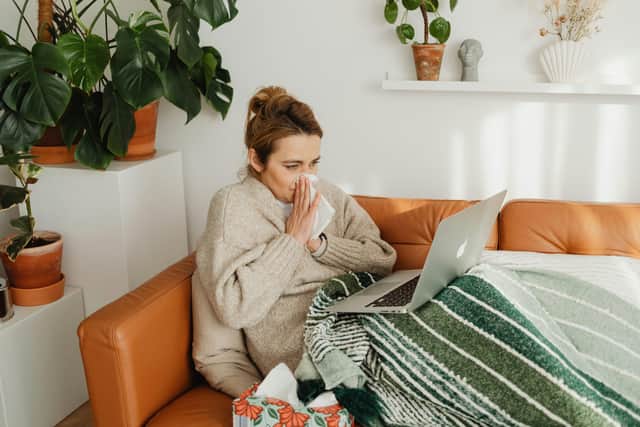 Flu can easily spread through close contact this Christmas.