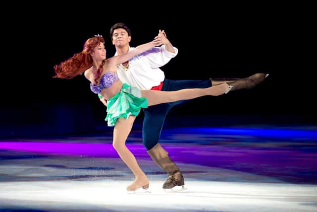 The Little Mermaid Disney on Ice stars Ariel and Eric on the ice together