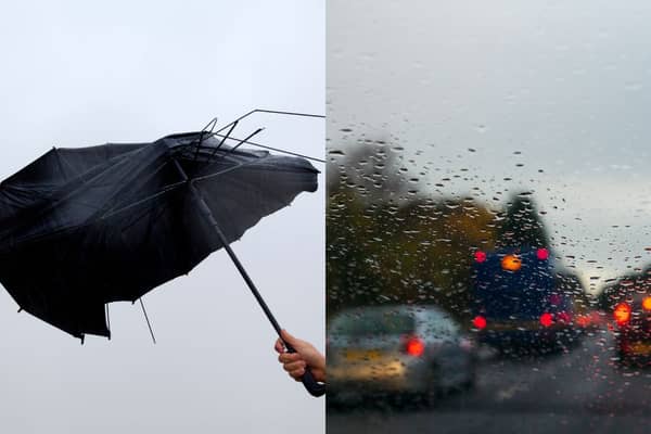 The Met Office is forecasting strong winds and heavy rain for Leeds over the coming days.