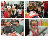 The Homeless Street Angels held their annual Christmas wrapping event.
