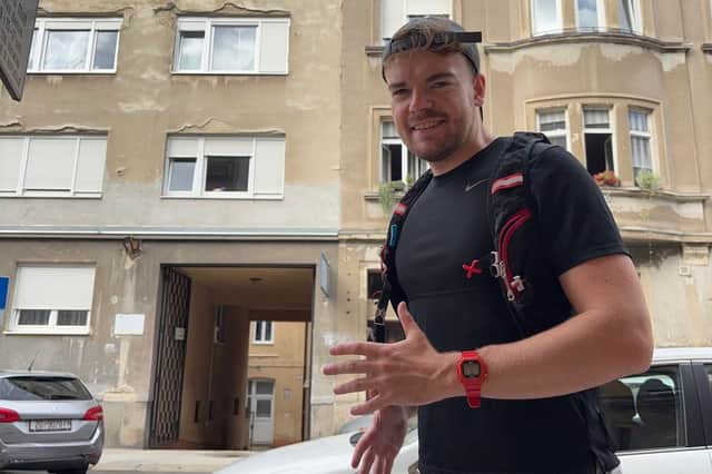 Angus Read in Zagreb, Croatia