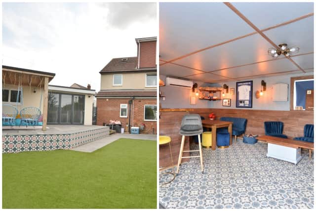 Garden rooms like this have become more popular as home working becomes the new norm.