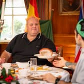 John has claimed he’s a changed man and will add a bit of Spanish to his Christmas meal every time.