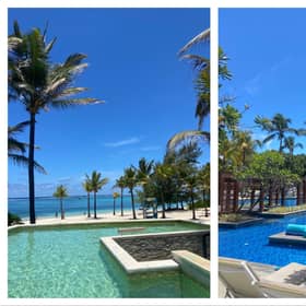 I stayed at the five-star luxury resort Long Beach in Mauritius for a week and it was quite simply paradise. (Photo: Isabella Boneham)