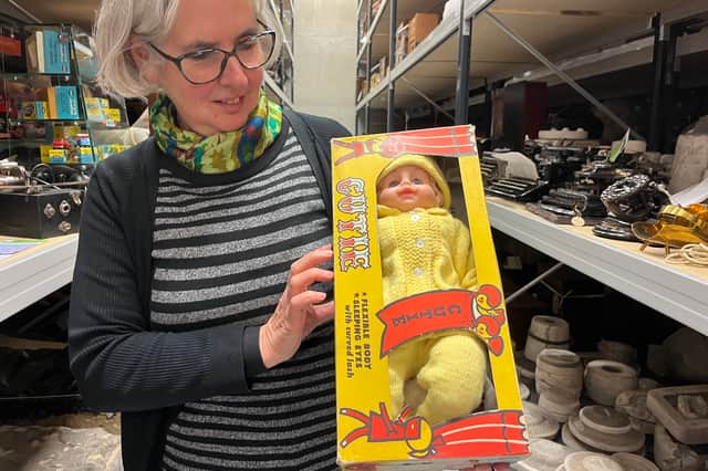 A gift of love from 1969: This vintage doll remarkably still carries the original festive note from Denise’s "mummy and dad".