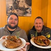 Danny Malin, pictured right