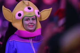 The darts have returned to Ally Pally and so have the silly costumes! 