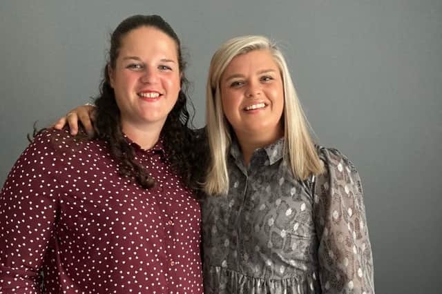 Married couple Kirsty (left) and Aimee (right) say fostering is the best thing they've ever done