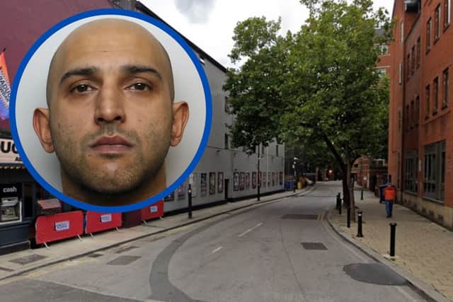 Coward blindsided pedestrians with punches, putting both in hospital