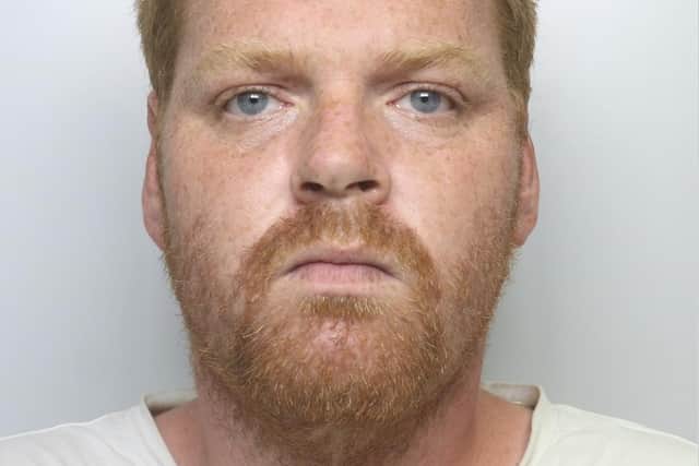 Christopher Beasley, 33, of Cottingley Drive in Beeston, was jailed at Leeds Crown Court yesterday.