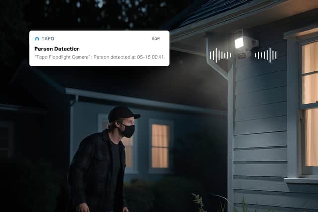 Notifications can ping up on your phone to let you know if someone has been spotted
