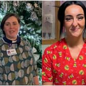 Gaby and Frin from Leeds Teaching Hospitals Trust talk about working over Christmas to the Yorkshire Evening Post. 