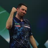 Luke Humphries is in second round action today at the darts.