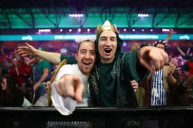 Fans at Ally Pally for the World Darts Championship