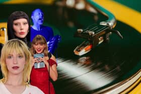 Who have been the most collected artists and albums on Discogs throughout the past 12 months?