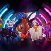 Part of the cast of The Masked Singer series 7