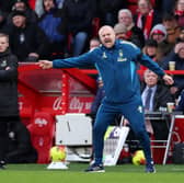 FRESH BLOW: For Leeds United's key rivals Nottingham Forest and boss Sean Dyche, above.