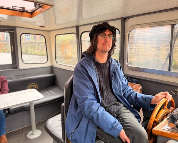 Richard Green - one of the skippers - Leeds Water Taxis
