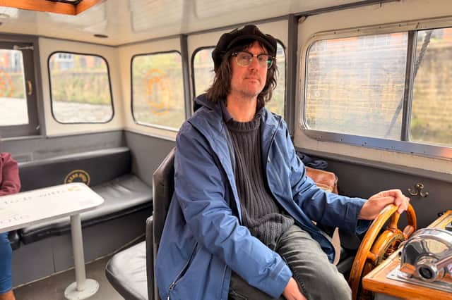 Richard Green - one of the skippers - Leeds Water Taxis