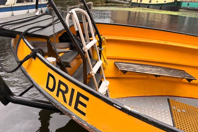 Twee and Drie are the names of Leeds Water Taxis