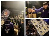 Volunteer from Hand on Heart Charitable Trust, Hidden Homeless Leeds and Baab-ul-Ilm came together for the outreach initiative.
