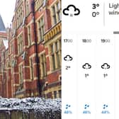 The BBC Weather forecast for Leeds on January 6 shows, “light snow and light winds”, with “sleet and a gentle breeze” predicted for January 2, 7, 8 and 9.