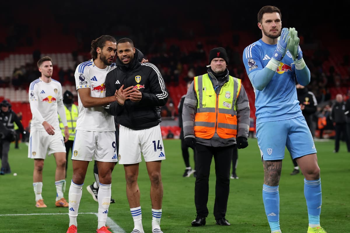 Die nächsten 5 Premier-League-Spiele von Leeds United im Vergleich zu den ...