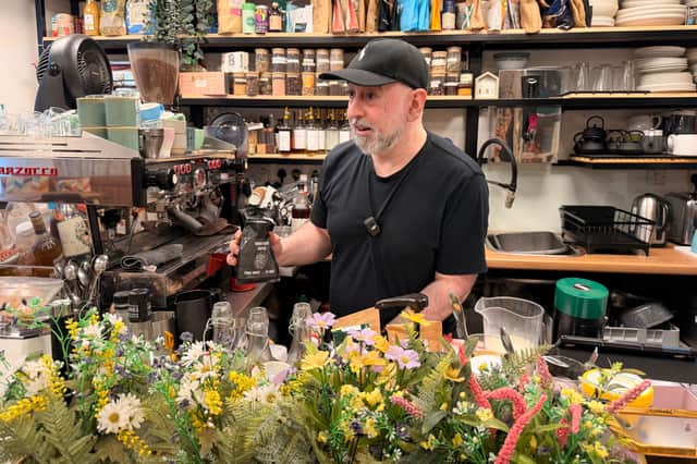 Chef Ivan runs Strada Cafe in Heckmondwike