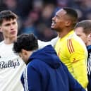 BLOWS: For Leeds United's rivals Nottingham Forest who also lost keeper John Victor, above, to injury.