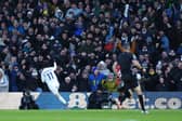 Brenden Aaronson scored Leeds United's only goal against Manchester United.