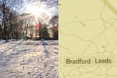 The Met Office has issued a snow and ice warning for Leeds.