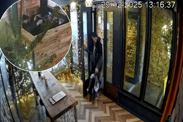 CCTV shows moment brazen thief steals DJ equipment from Leeds pub in ...