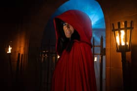 Who is the Secret Traitor under the red cloak?