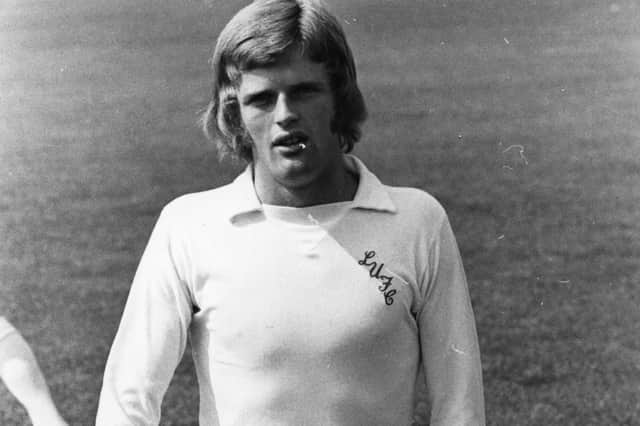 Former Leeds United hero Gordon McQueen