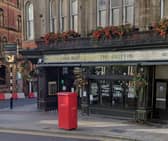 The Griffin is located on Boar Lane in Leeds.