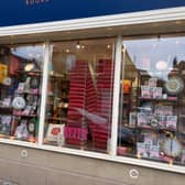 Truman Books have transformed their front window to celebrate the Netflix adaptation of The Seven Dials Mystery