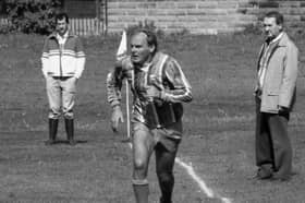 Terry Yorath playing for Beechwood of Seacroft  in the Leeds Sunday League