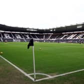 Leeds United are due at Pride Park on Sunday.