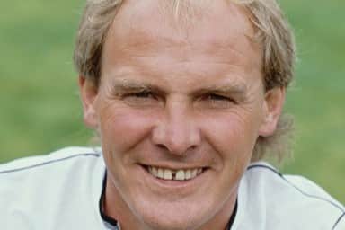 Terry Yorath pictured at the pre season photo call at Valley Parade ahead of the 1989/90 season 