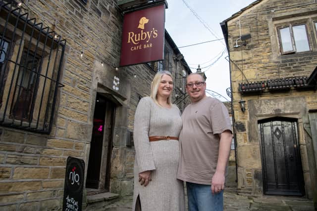 Nicola and Jamie Vickers opened Ruby's Cafe in Pudsey in December 2025.