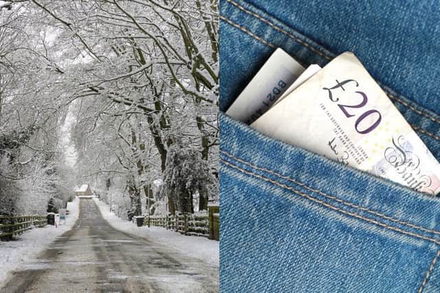 The cold temperatures have triggered cold weather payments for Yorkshire.