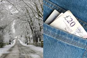 Weather warnings this week for snow, rain, and strong winds could trigger further cold weather payments (Photo: Canva)