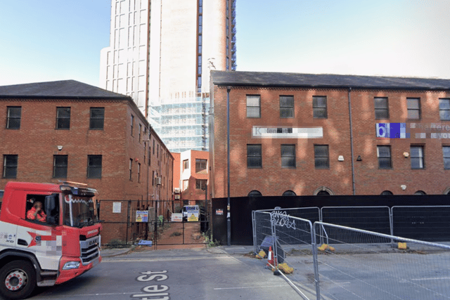 The buildings at Lisbon Square are set to be demolished.