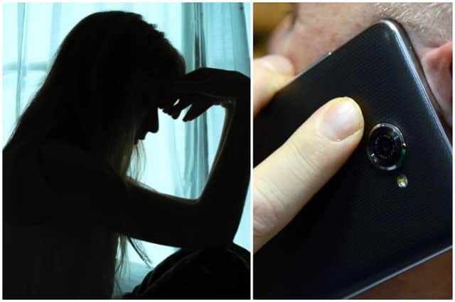 The woman said she fears Risdon will find her after refusing to leave her alone.