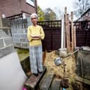 Yvonne Elliott said that the cowboy builder has left her Leeds home looking like a "tip".