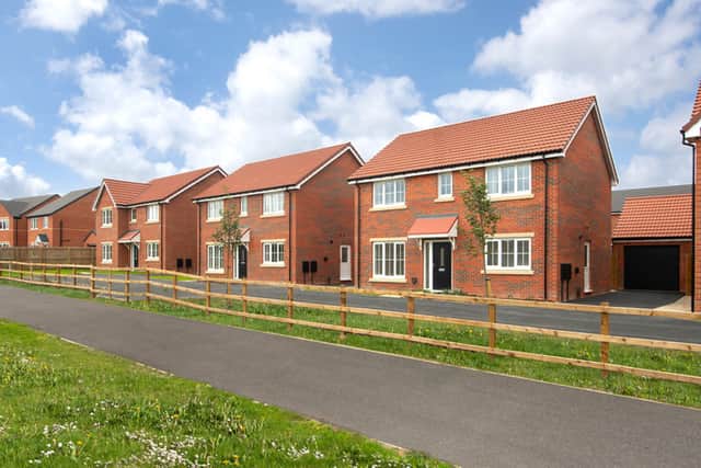 The first affordable homes at Newsam Rise have been completed.