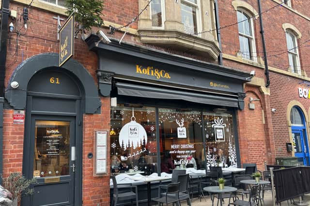 Kofi & Co's Wetherby branch is located on 61 Market Place
