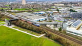 White Rose Station, South Leeds, visualisation