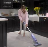 Stacey Solomon says this handy cleaning gadget helps reduce how often she needs to reach for the hoover. Photo by Instagram/Stacey Solomon.