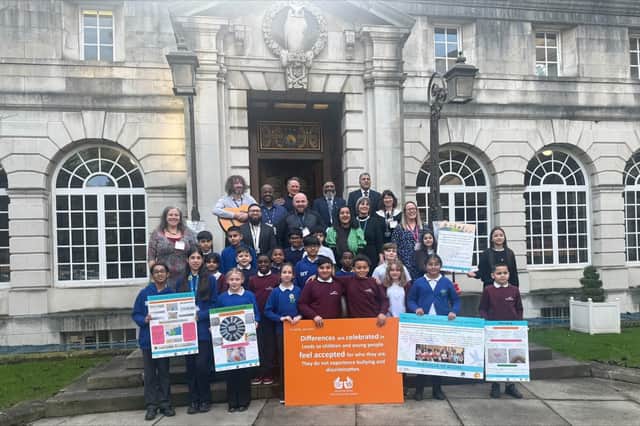 Harehills Community Champions at a Leeds City Council meeting. 